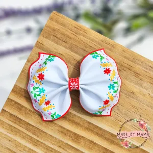 Mexican Floral Bow