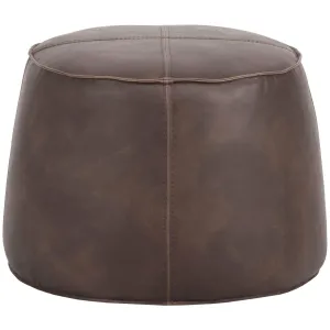 Mitchell Ottoman, Havana Dark Brown