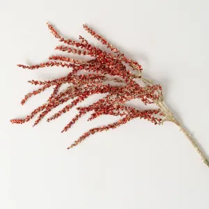 Modern Red Amaranth Spray