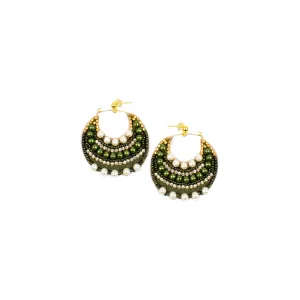 Nahua Sunny Earrings - Military