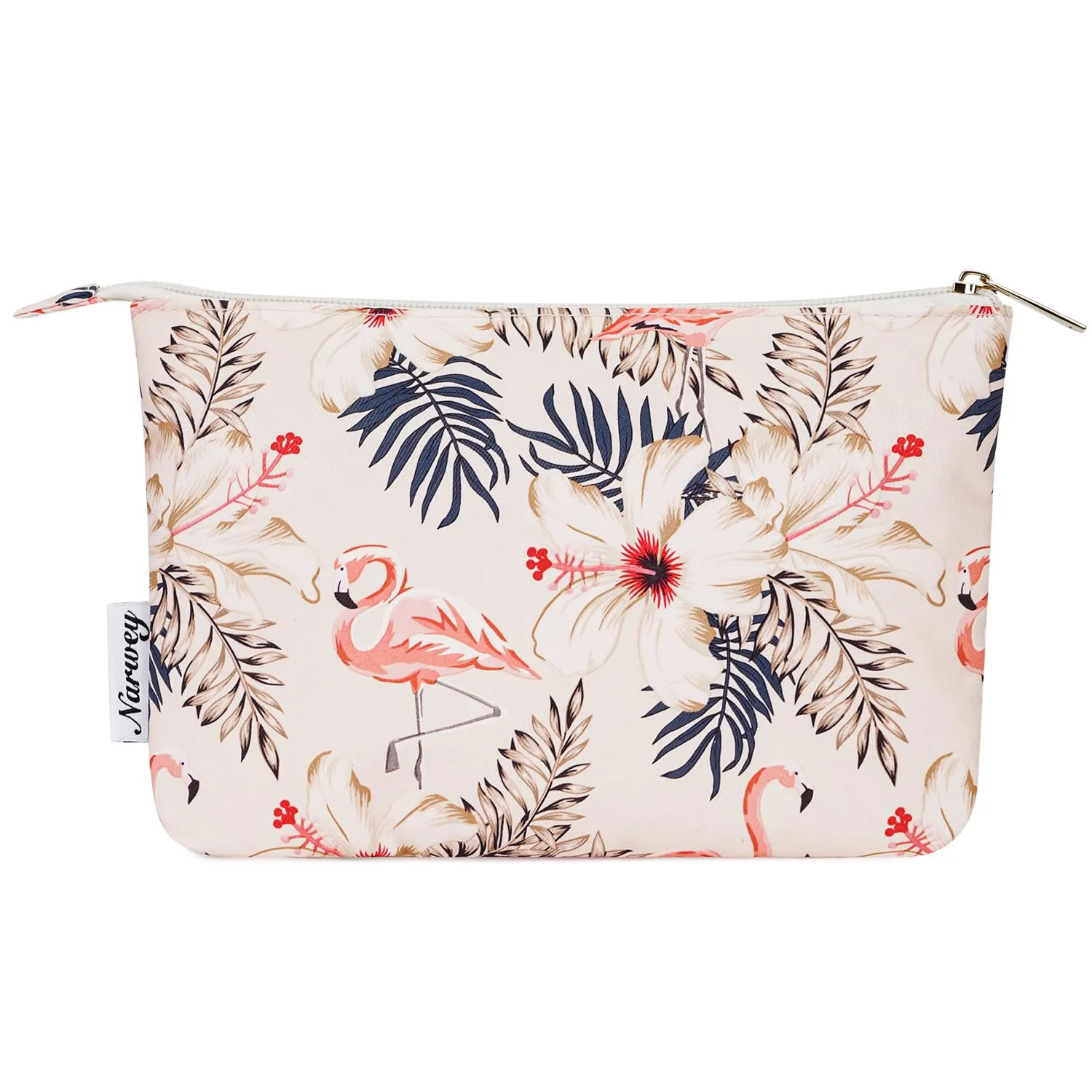 NARWEY Vegan Leather Travel Makeup Pouch - NW5808