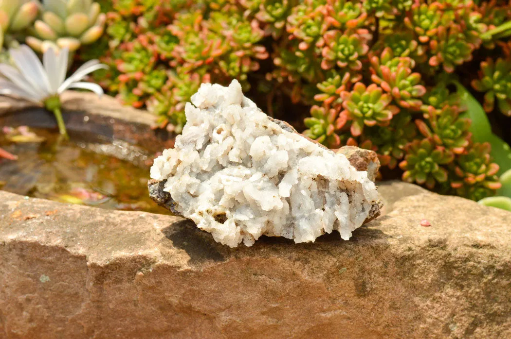 Natural Rare Mountain "Snow" Quartz Specimens x 15 From Alberts Mountain, Lesotho