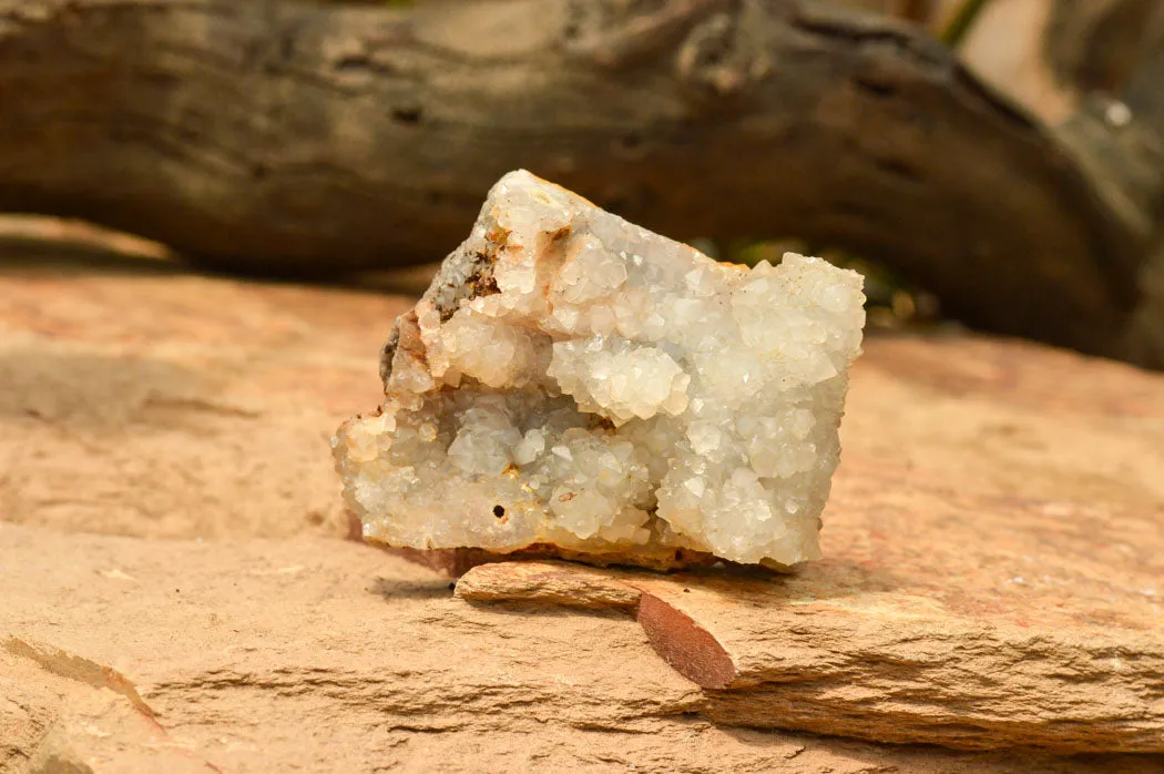 Natural Rare Mountain "Snow" Quartz Specimens x 15 From Alberts Mountain, Lesotho