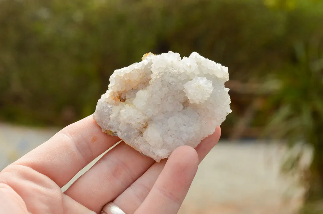 Natural Rare Mountain "Snow" Quartz Specimens x 15 From Alberts Mountain, Lesotho