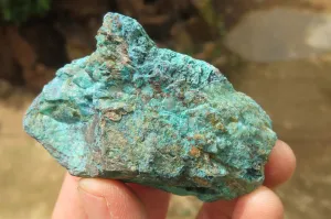 Natural Shattuckite with Chrysocolla & Malachite Specimens x 24 from Kaokoveld, Namibia