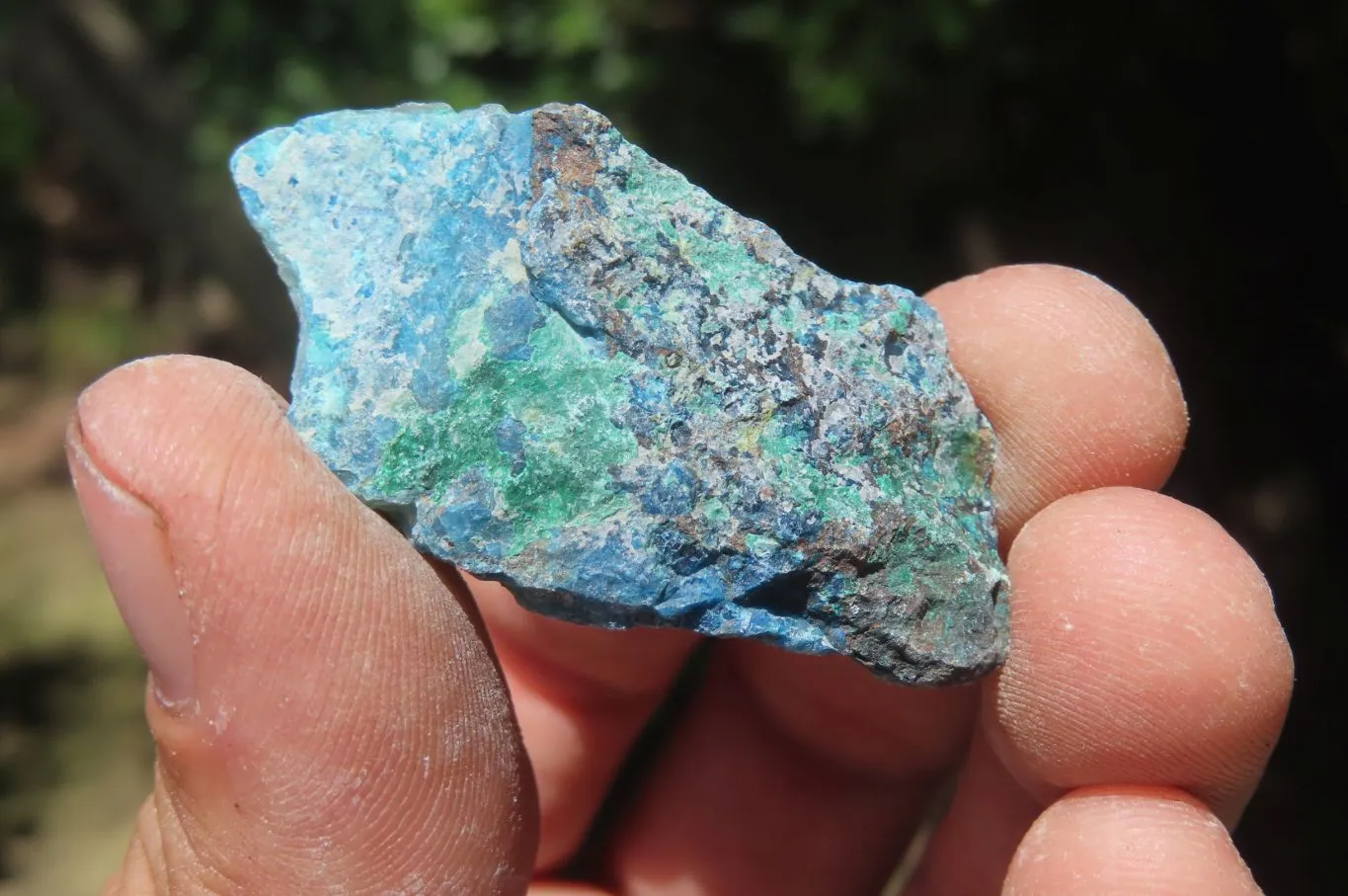 Natural Shattuckite with Chrysocolla & Malachite x 2.5 Kg Lot from Kaokoveld, Namibia