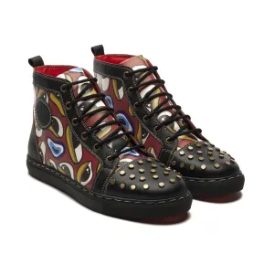 'Nazar' High-Tops Men – Crimson