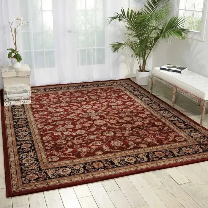 Nourison 2000 2002 Burgundy Rug