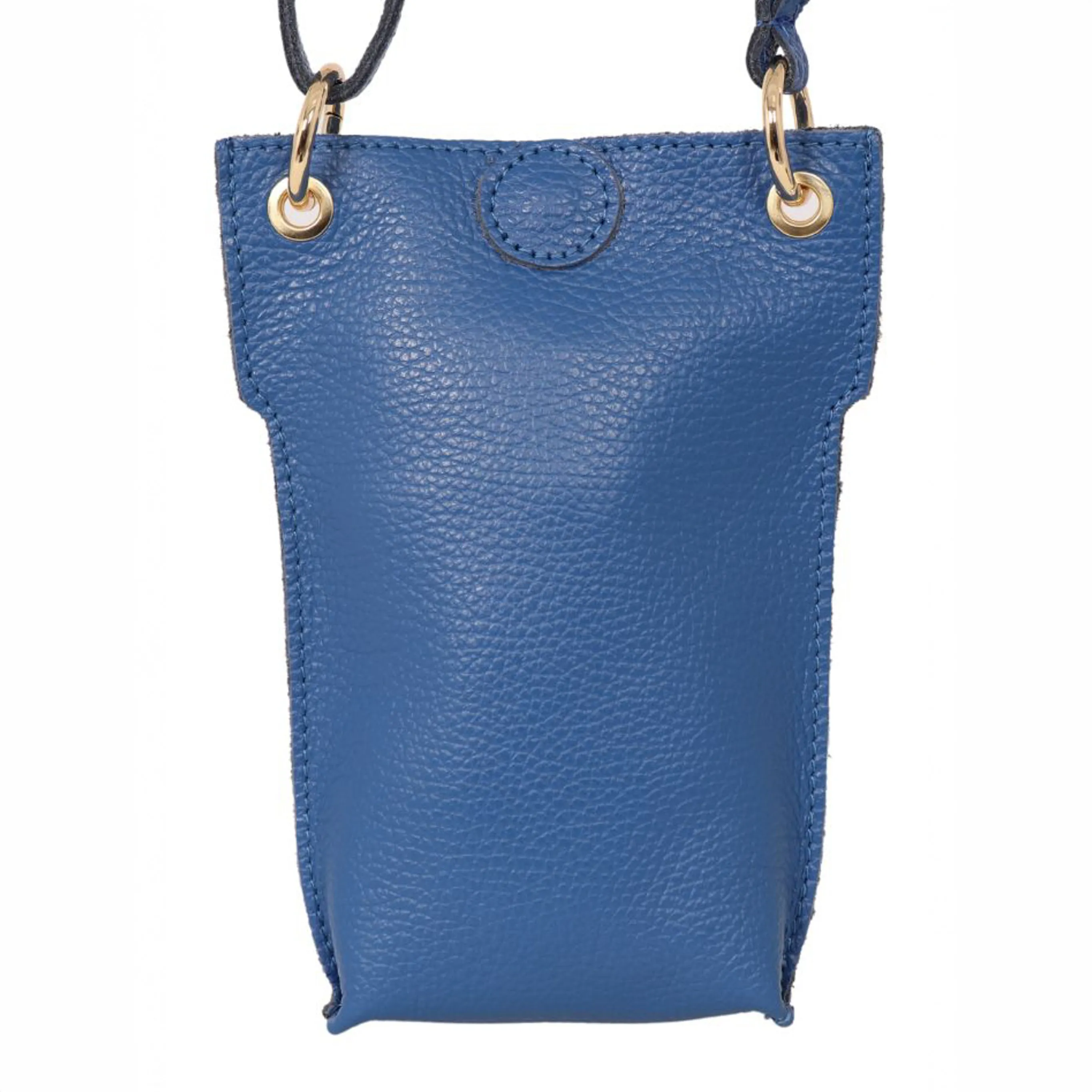 Nova Phone Pouch - Royal Blue, Pebbled