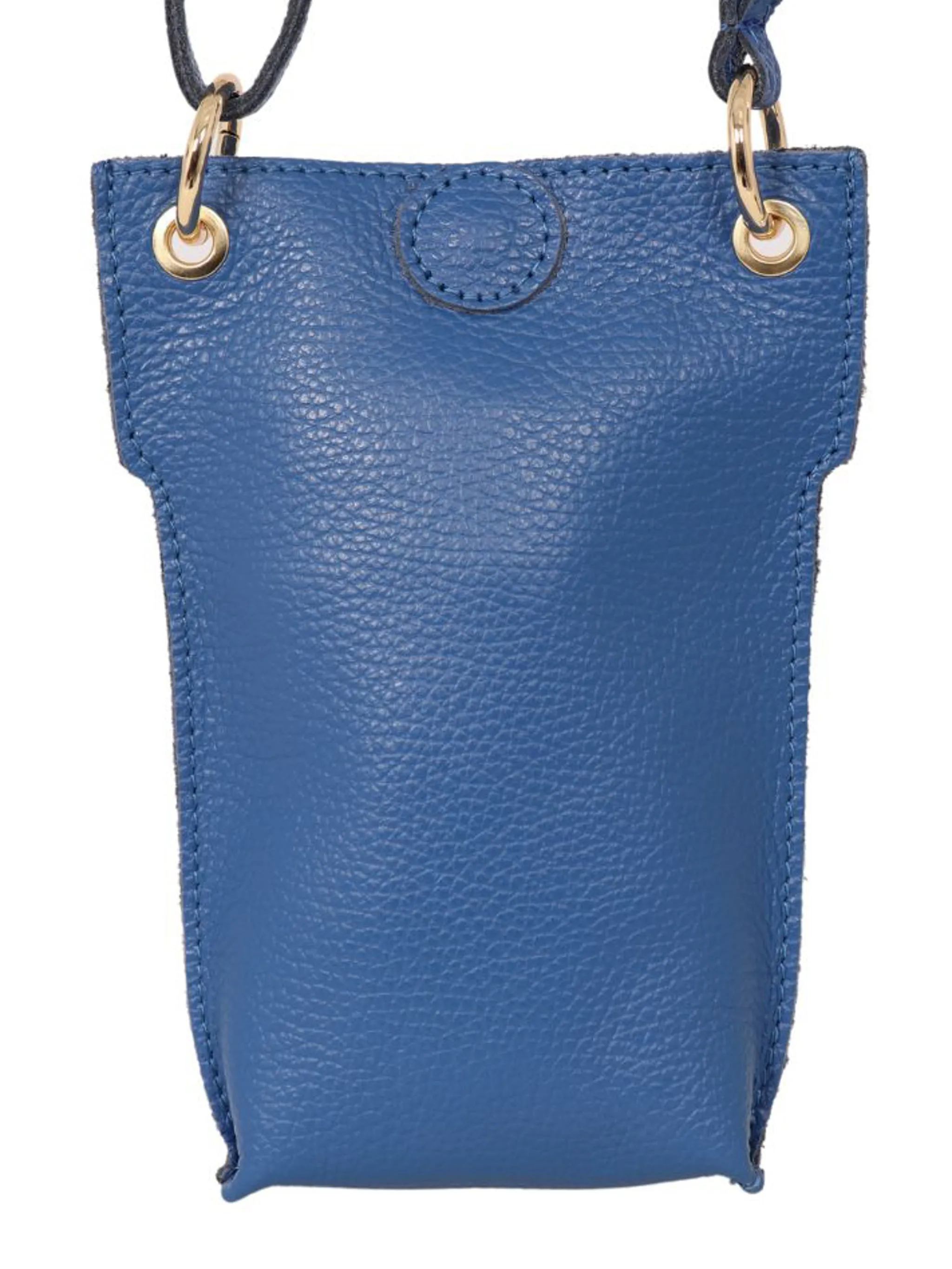 Nova Phone Pouch - Royal Blue, Pebbled