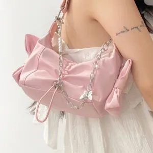 Nylon Butterfly Handbag