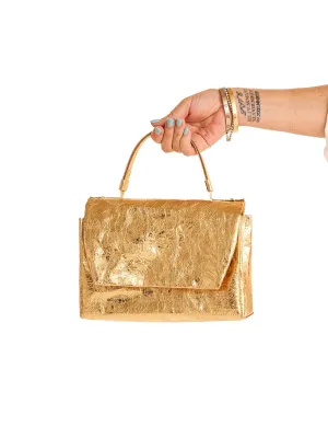 PAPER PURSE - GOLD