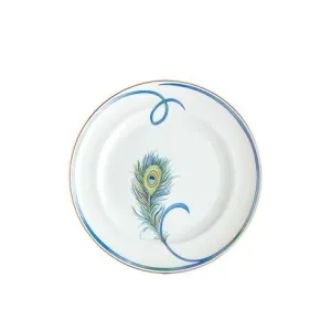 Peacock Bread & Butter Plate, Each