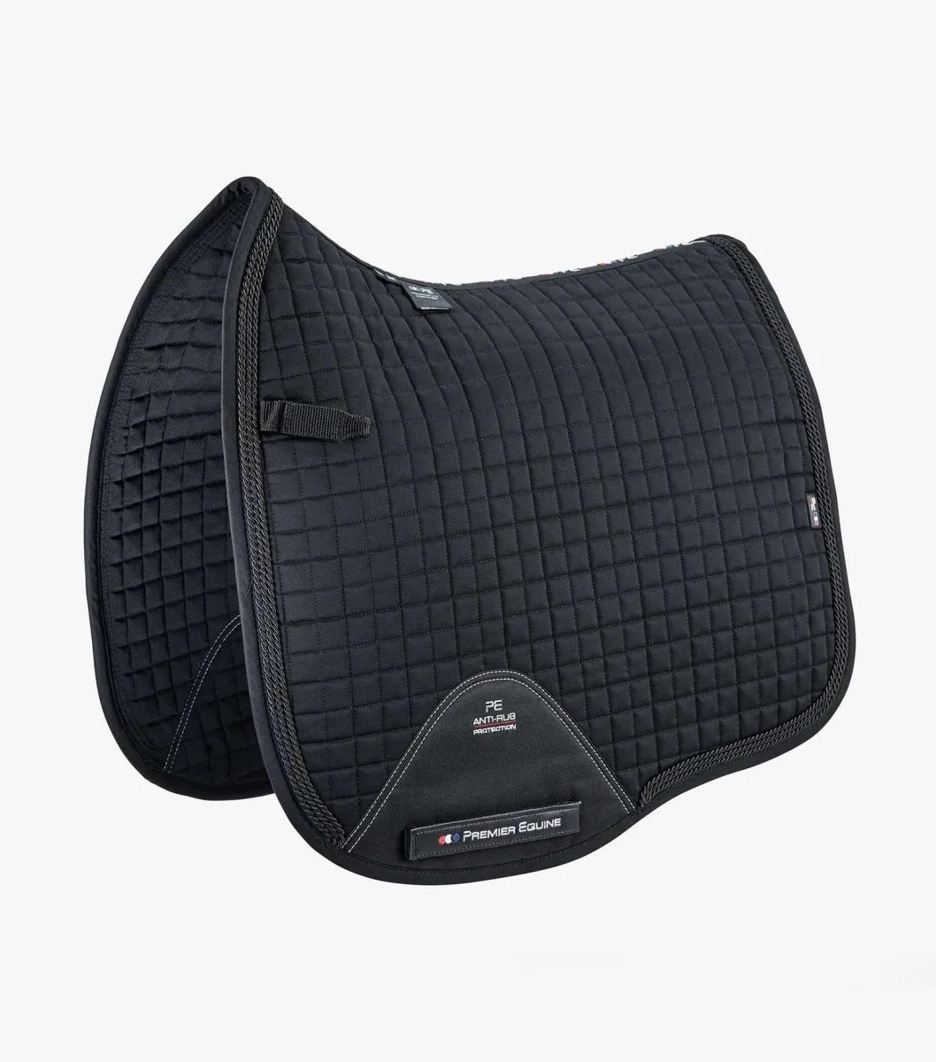 PEI European Cotton Dressage Square Saddle Pad   BONUS BAG