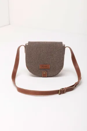 Pippa Tweed Saddle Bag