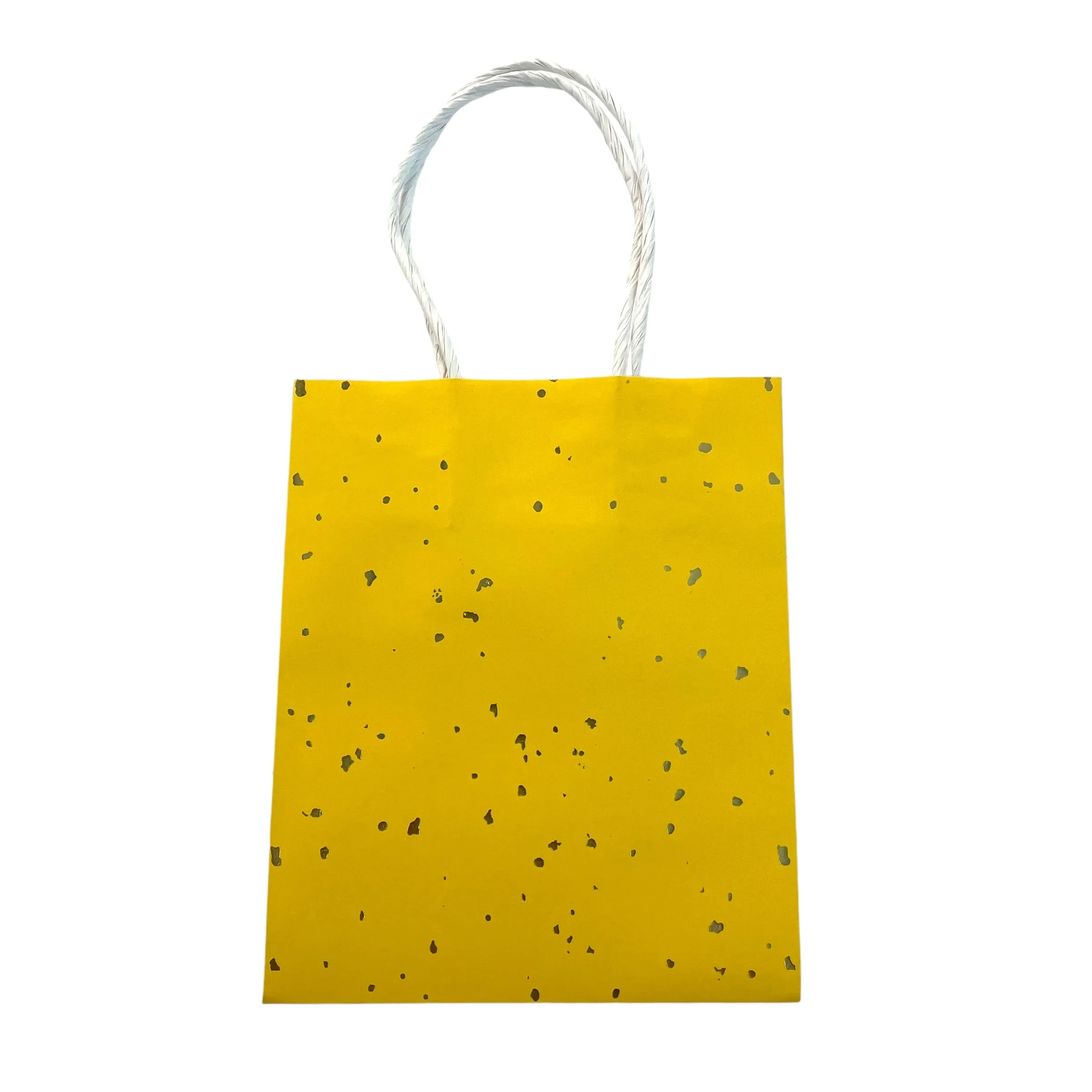 PPSW Bright Colored Gold Speckled Gift Bag