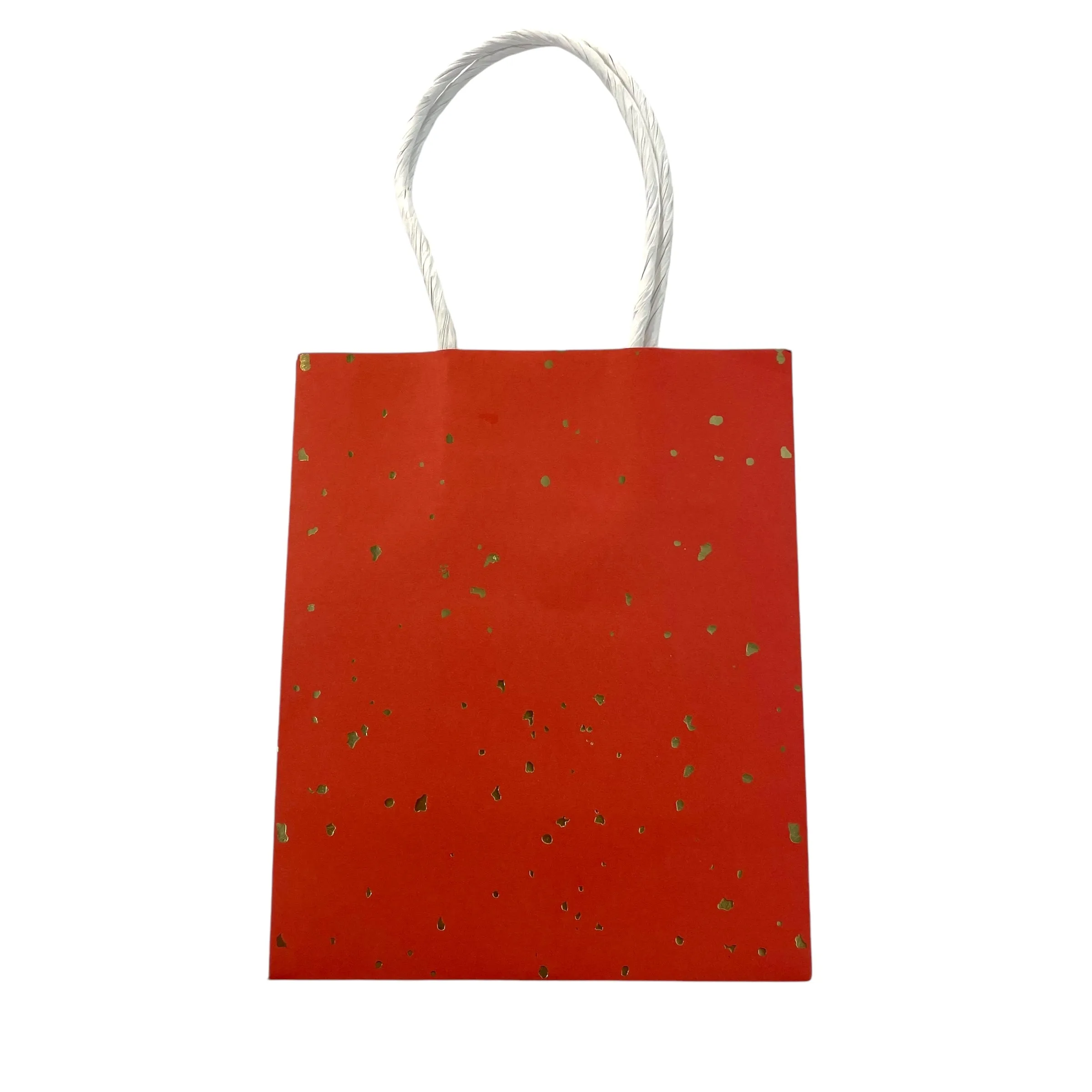 PPSW Bright Colored Gold Speckled Gift Bag