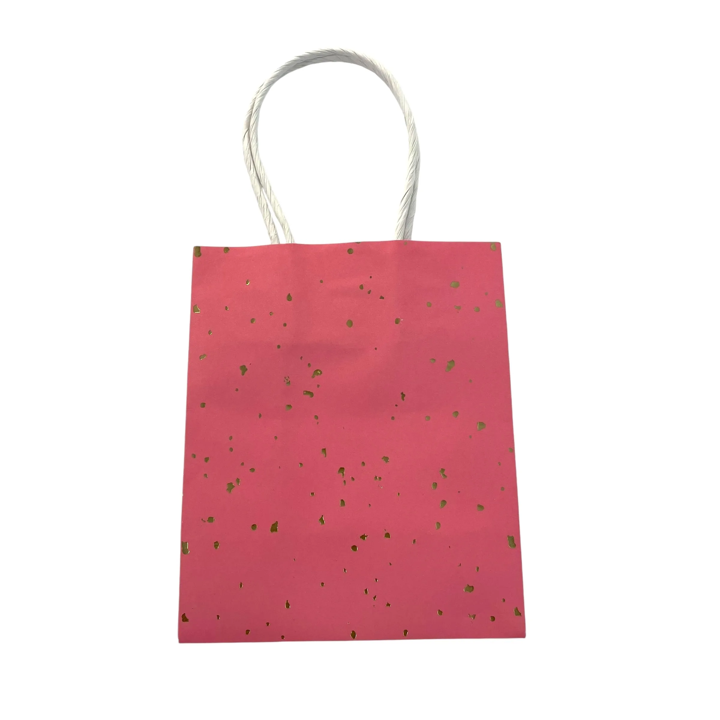 PPSW Bright Colored Gold Speckled Gift Bag