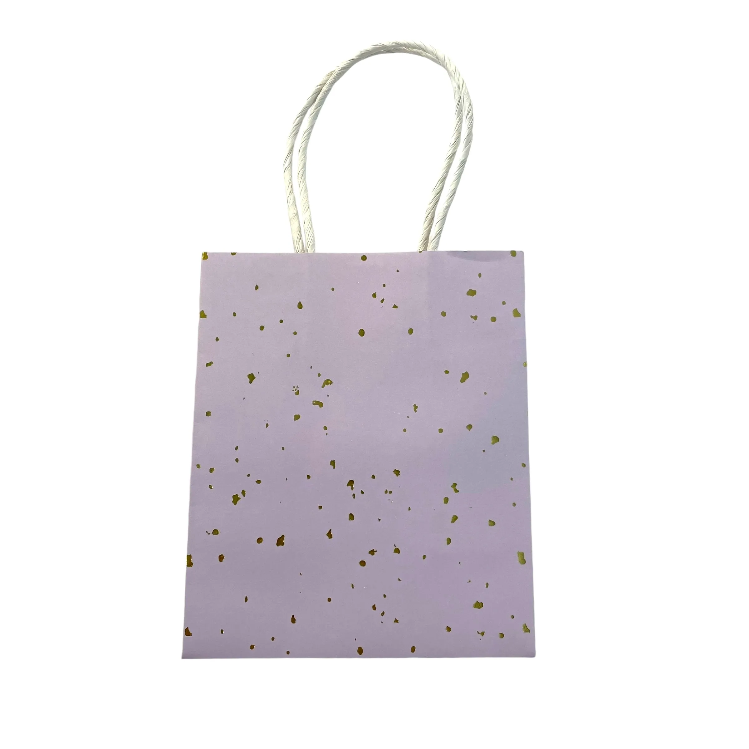 PPSW Bright Colored Gold Speckled Gift Bag