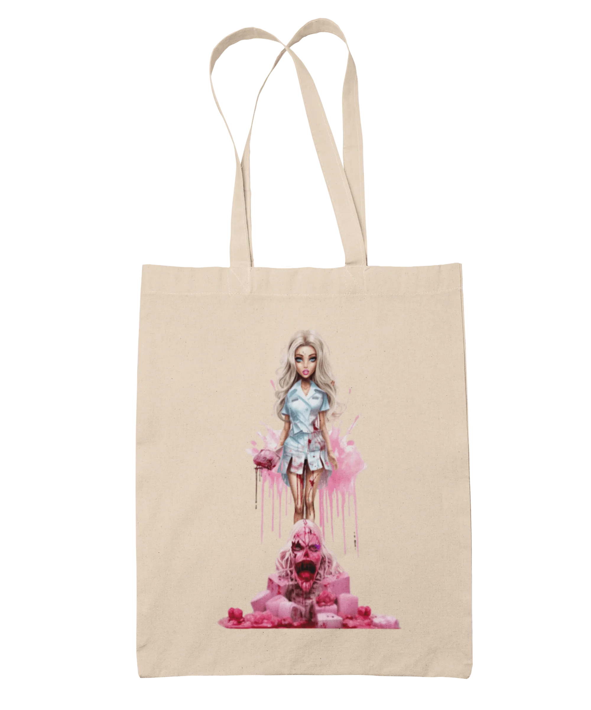 Present Gothic Barbie Tote Bag