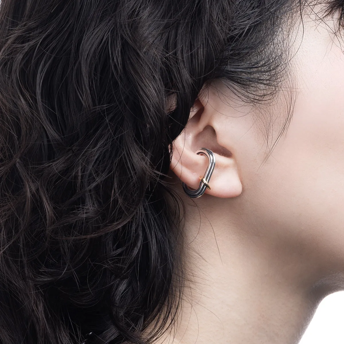 "Dune" Oblong Ear Cuff