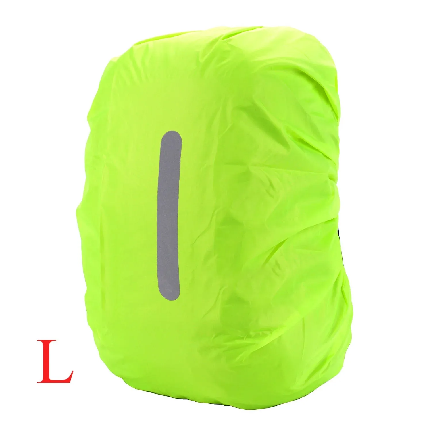 Reflective Waterproof Backpack Rain Cover Outdoor Sport Night Cycling Safety Light Rain Cover Case Bag Outdoor Camping Hiking