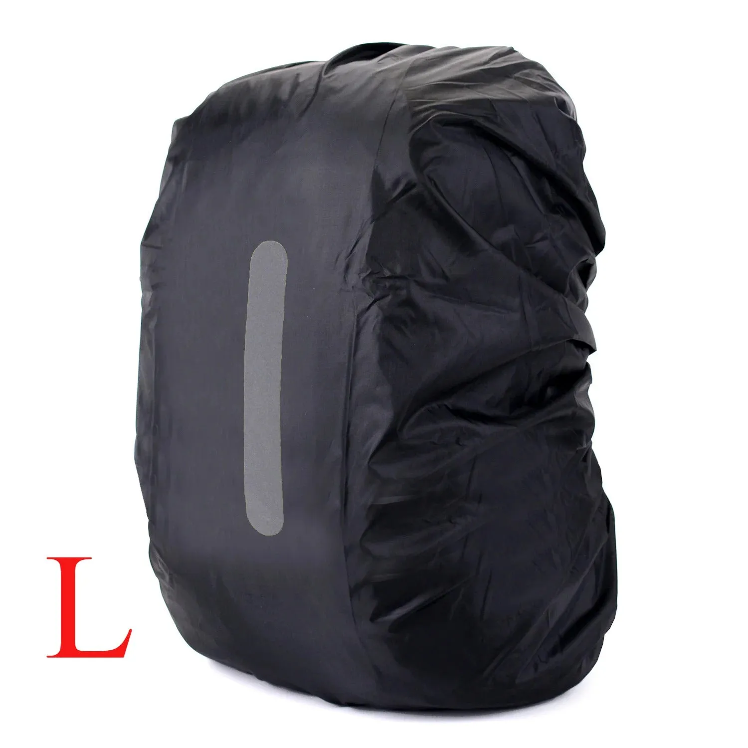 Reflective Waterproof Backpack Rain Cover Outdoor Sport Night Cycling Safety Light Rain Cover Case Bag Outdoor Camping Hiking