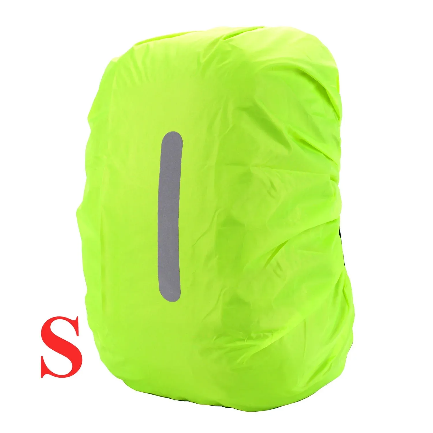 Reflective Waterproof Backpack Rain Cover Outdoor Sport Night Cycling Safety Light Rain Cover Case Bag Outdoor Camping Hiking