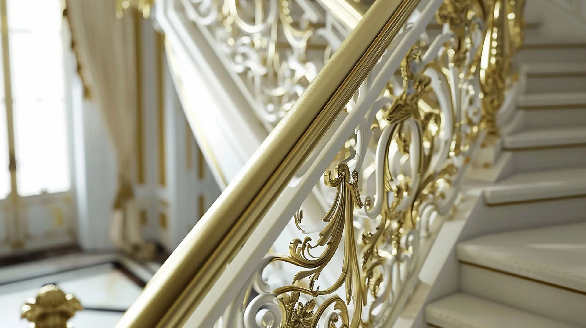 Regal Spiral Staircase Balustrade