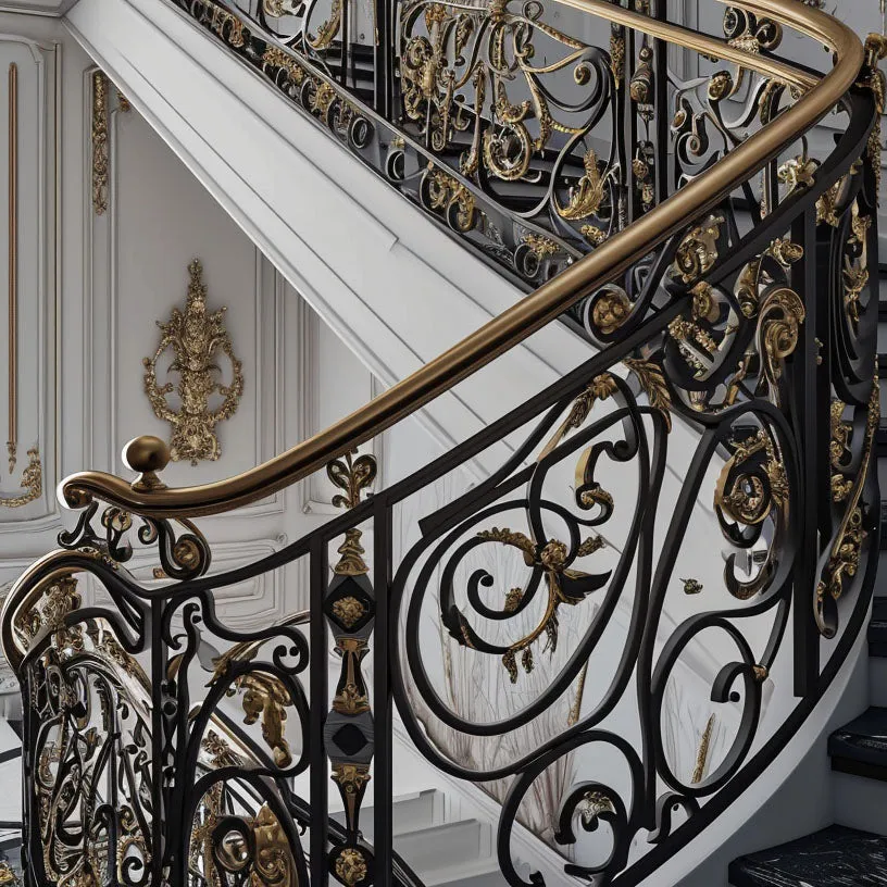 Regal Spiral Staircase Balustrade