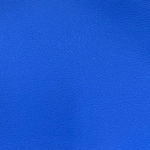 Royal Blue Pebble Grain Textured Faux Leather Vinyl Fabric