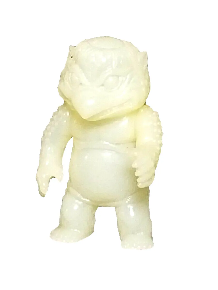 Shikaruna Siccaluna Koubou Kappa GID Unpainted Sofubi Kaiju Blank Glow-in-the-Dark Soft Vinyl Designer Toy Figure