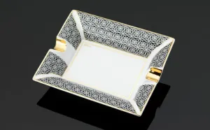 Siglo Opulent Gold Two Cigar Ashtray