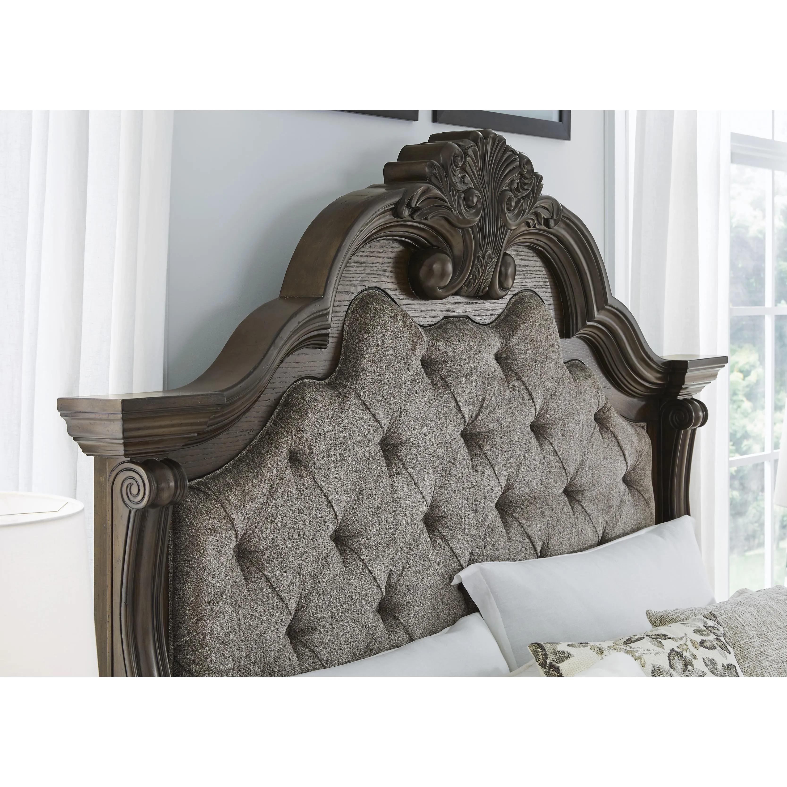 Signature Design by Ashley Maylee King Upholstered Panel Bed B947-58/B947-56/B947-97