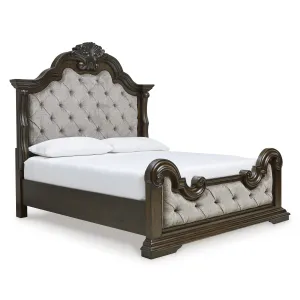 Signature Design by Ashley Maylee King Upholstered Panel Bed B947-58/B947-56/B947-97