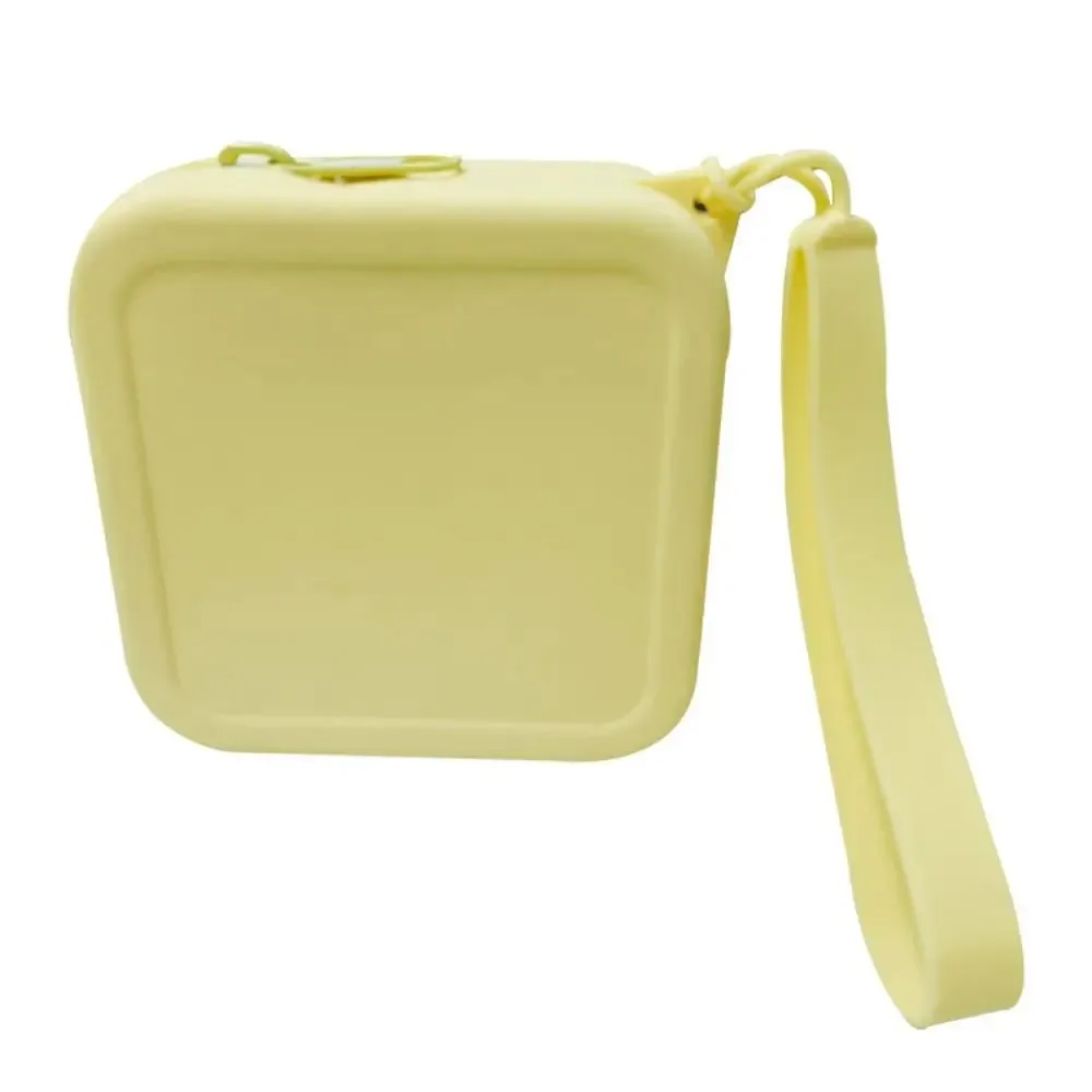 Silicone Square  Storage Cosmetic Bag