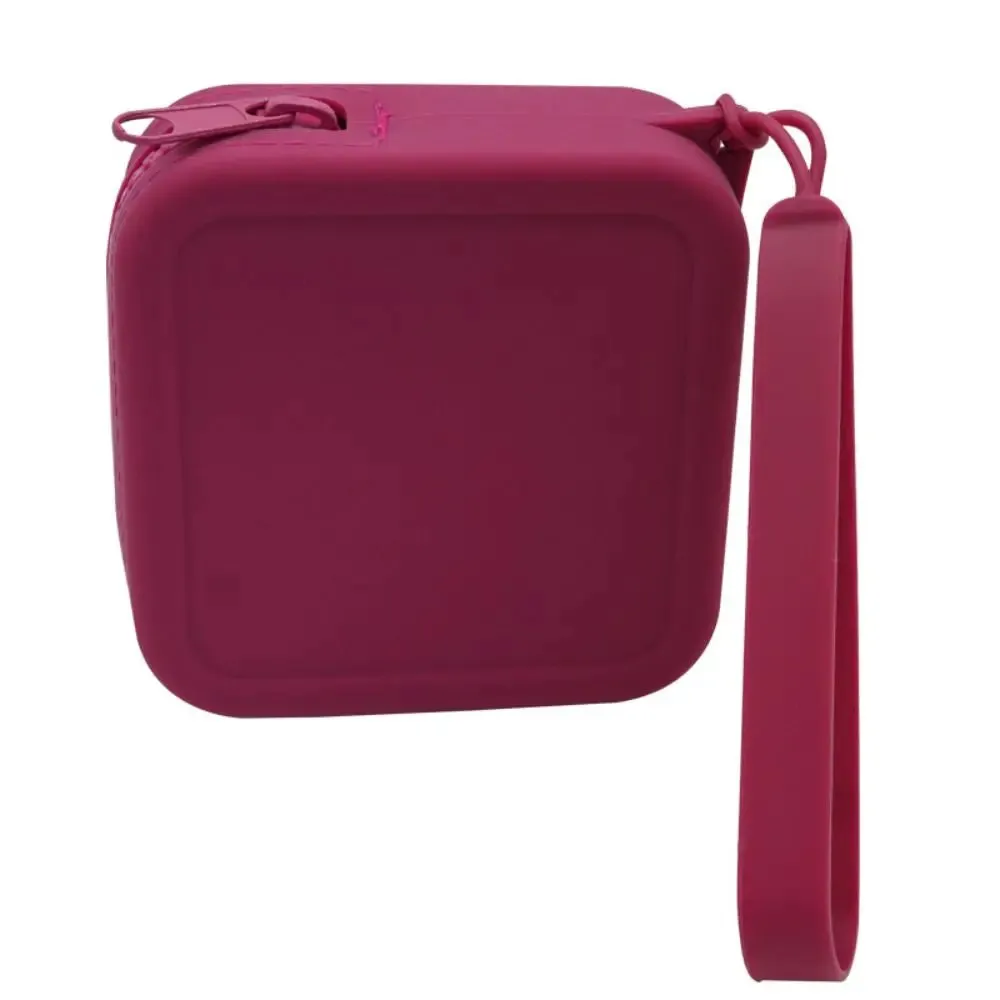 Silicone Square  Storage Cosmetic Bag