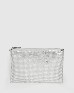 Silver Chelsea Crossbody Bag