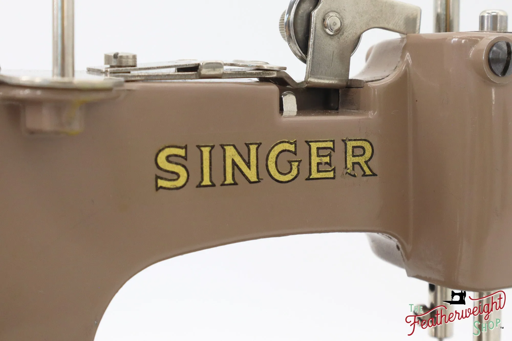 Singer Sewhandy Model 20 - Safari Brown - RARE, Complete Set