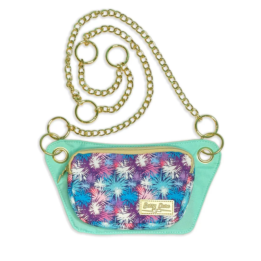 Sky Blooms Print Lisa Convertible Crossbody/Belt Bag