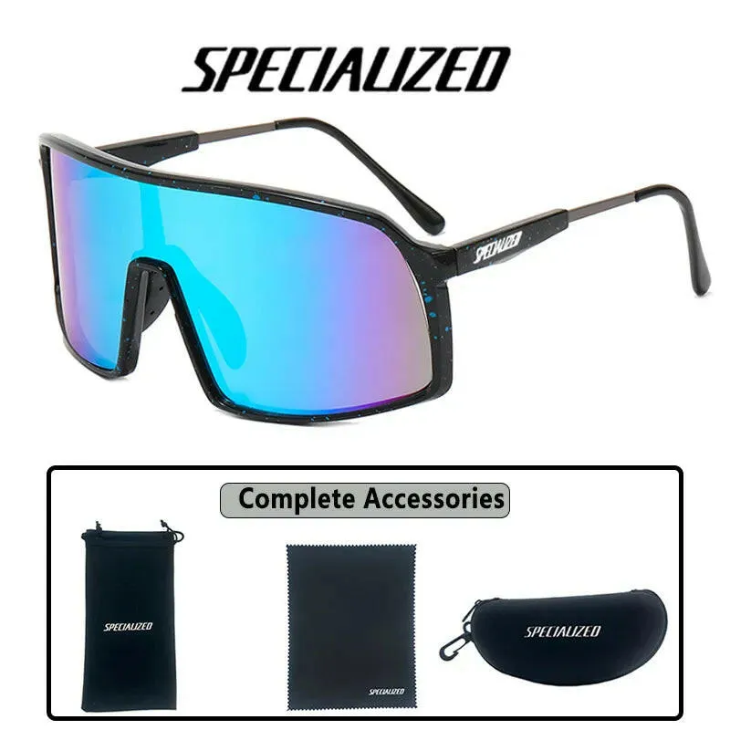 SPECIAUZED Photochromic Cycling Sunglasses UV400  MTB Riding Sun glasses Men Women Road Bike Goggles Outdoor Runing Glasses