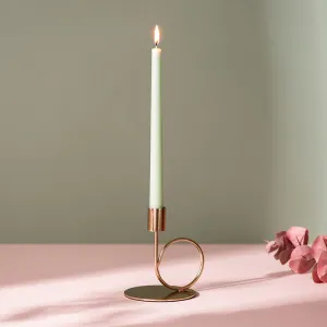 Stainless Steel Candle Holder | Gilded Elegance | Gold