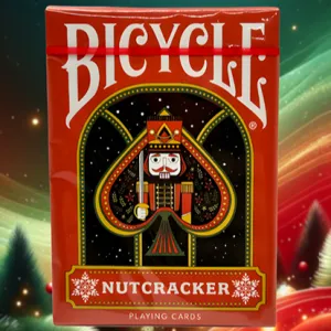 Stripper Bicycle Nutcracker (Red) Playing Cards