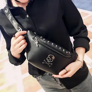 Studded Skull Bag