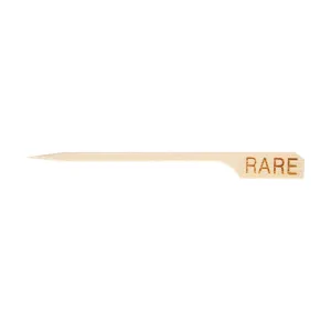 Tablecraft RARE Meat Marker Pick, 3-1/2", Pack of 100