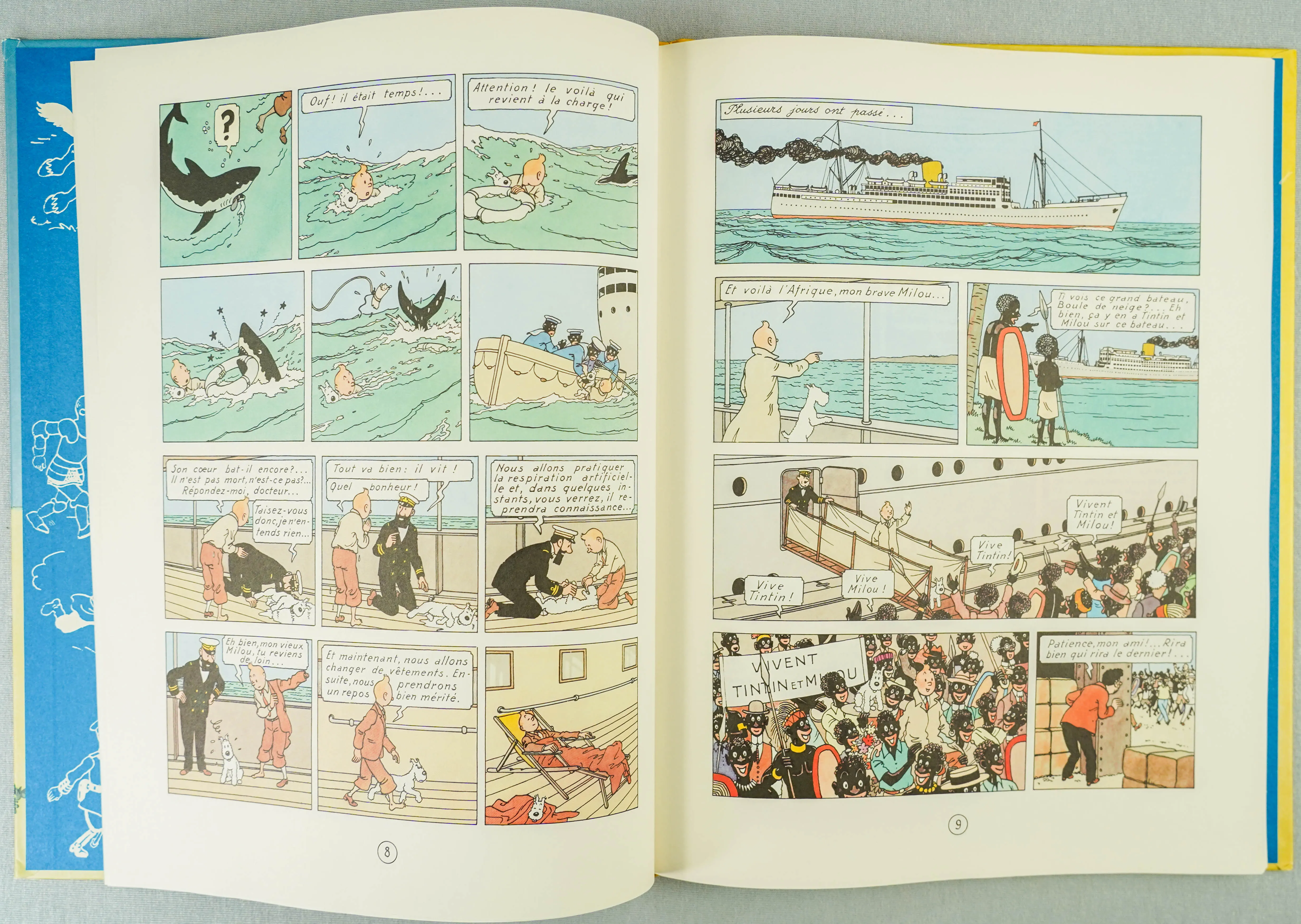 Tintin Au Congo - Rare Facsimile 1st Colour Edition Hardback Tintin Book 2002 Belge EO