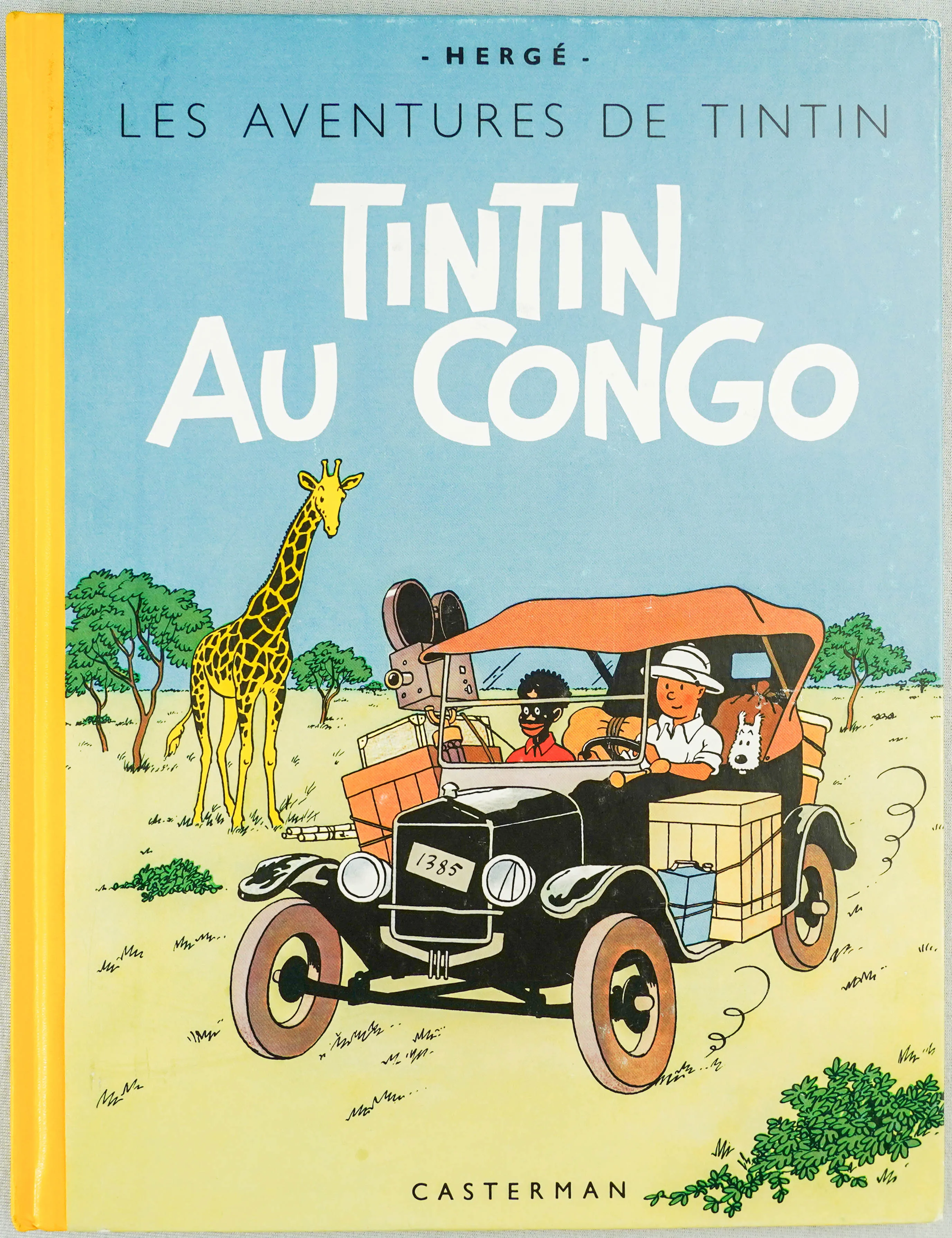 Tintin Au Congo - Rare Facsimile 1st Colour Edition Hardback Tintin Book 2002 Belge EO