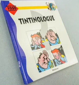 TINTINOLOGUE Methuen 1992 1st Edition Hardback rare Quiz book EO Herge