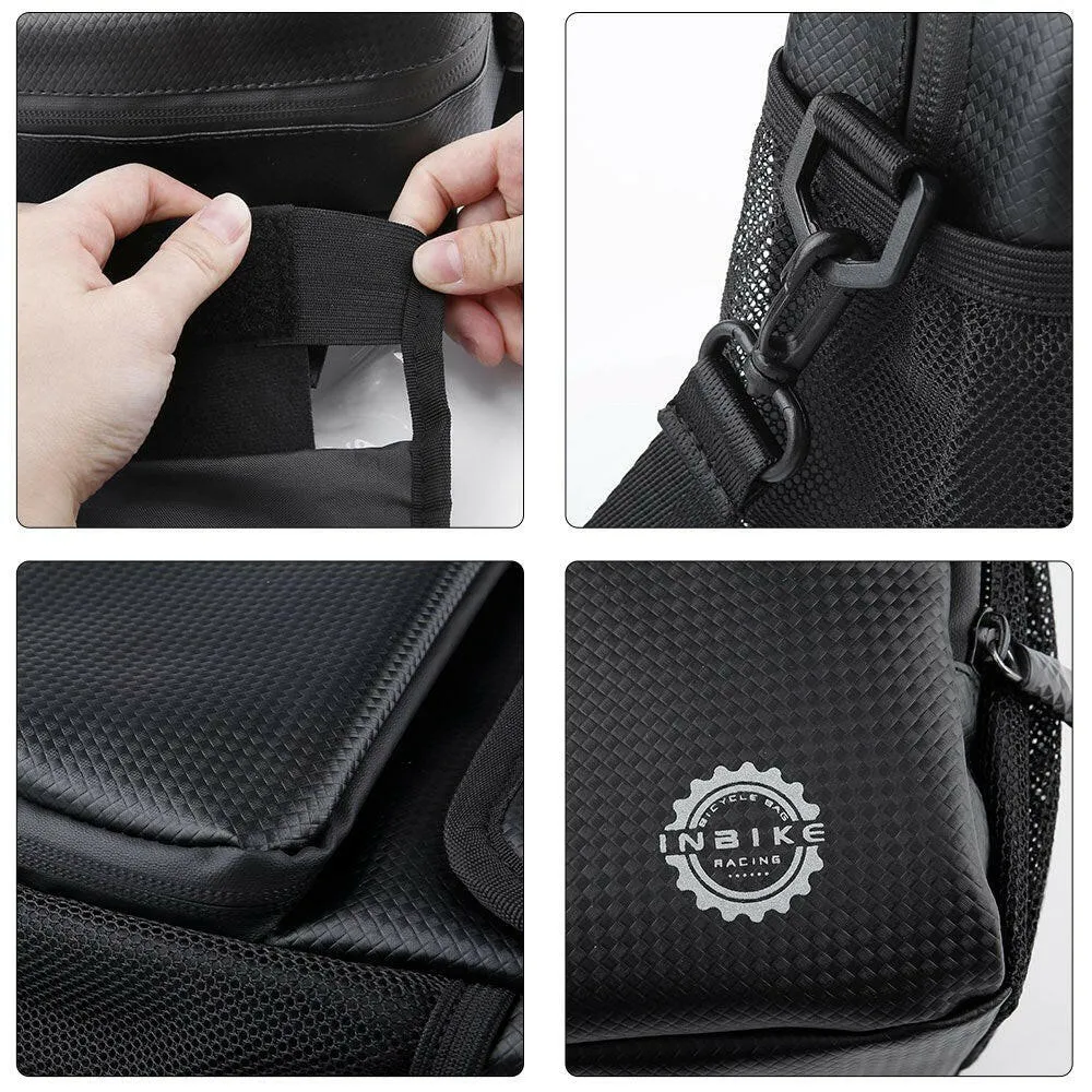 Touch Screen Bike Handlebar Bag Waterproof Bicycle Front Bag Road Mountain Bike Bag Bicycle Frame Bag Bike Pouch Cycling Accessories