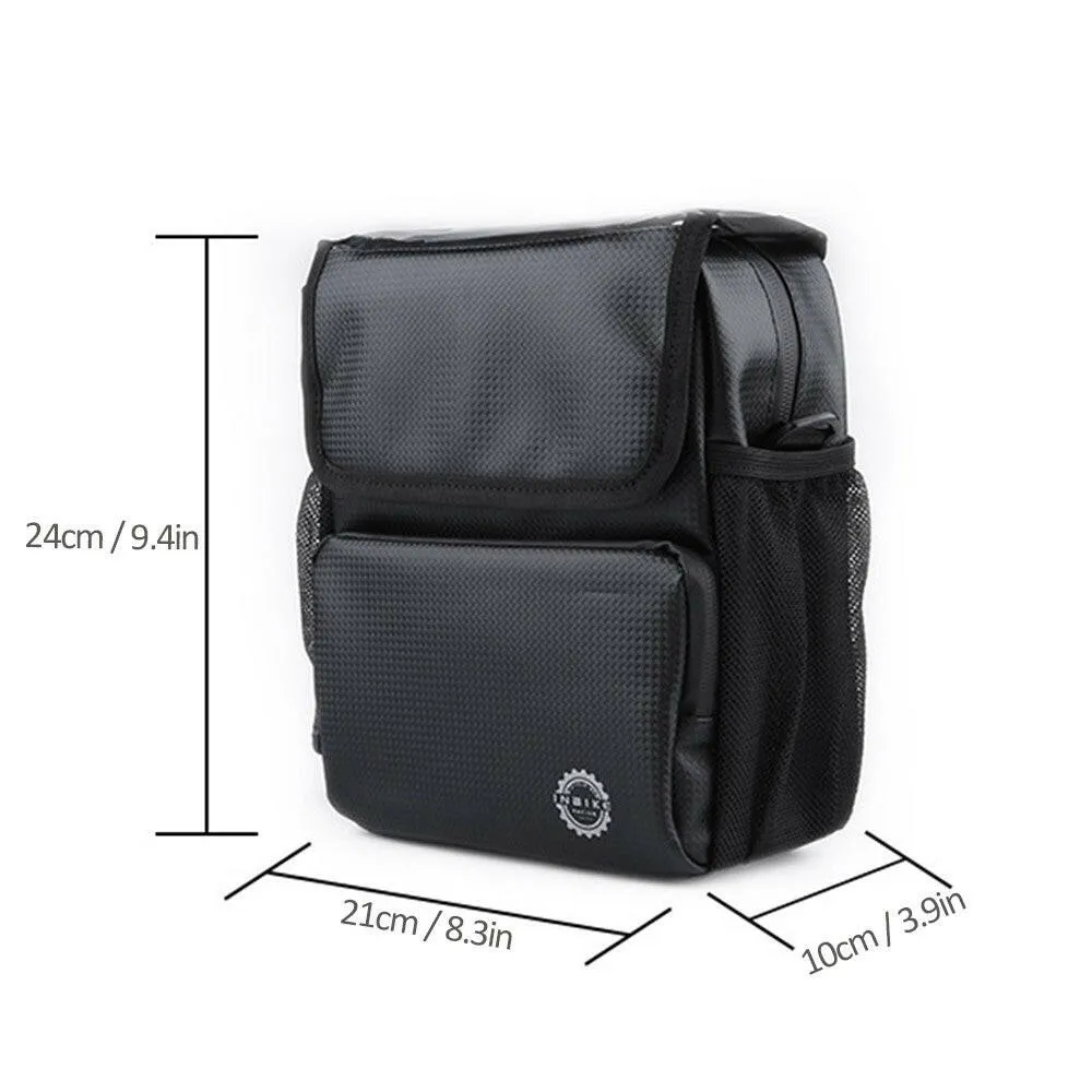 Touch Screen Bike Handlebar Bag Waterproof Bicycle Front Bag Road Mountain Bike Bag Bicycle Frame Bag Bike Pouch Cycling Accessories